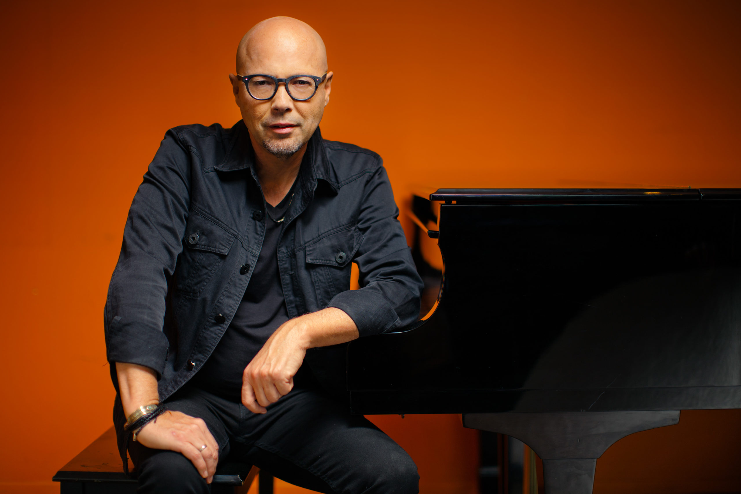 John Beasley at his piano