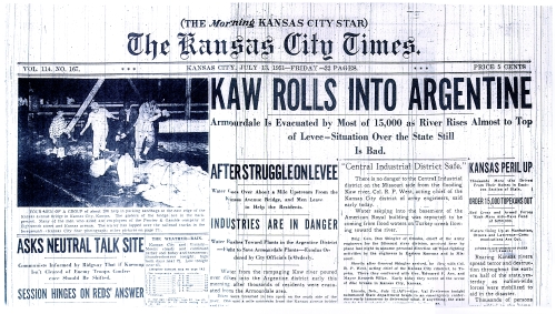 The Kansas City Times, July 13, 1951 