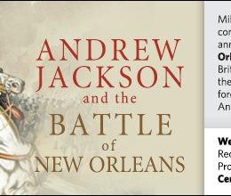 painting of Andrew Jackson in battle