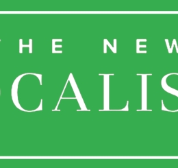 white text on green