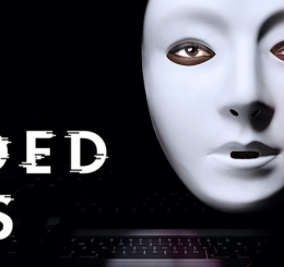 white mask