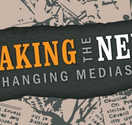 newspaper, microphone, televisions