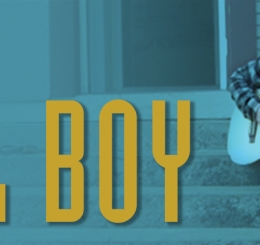man plays acoustic guitar on porch steps