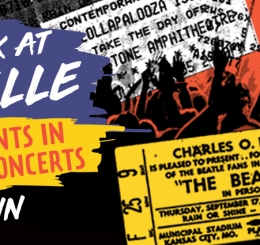 ticket and crowd cheering