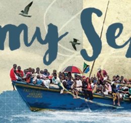 illustration of full sailboat