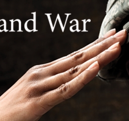 saluting uniformed woman