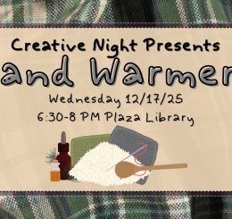 flannel blanket with illustration of handwarmers