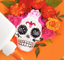 dia de muertos imagery