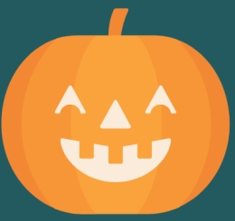 illustrations of carved pumpkins