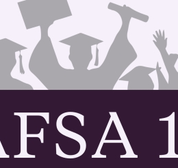 silhouettes of students cheering in caps and gowns