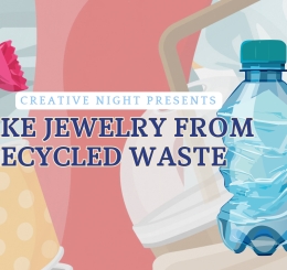 flat graphic of recyclables