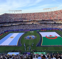 Kansas City hosted its first World Cup match on June 16 at Arrowhead Stadium: Argentina versus Algeria