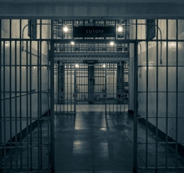 A photo of a jail 