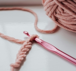 yarn and crocheting tool