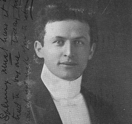 A picture of Harry Houdini