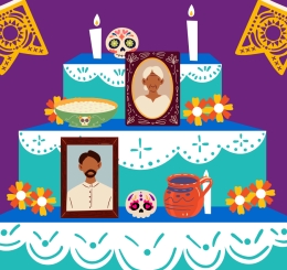 illustration of altar