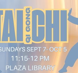 silhouettes of people in tai chi poses