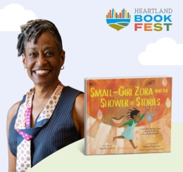 Heartland Bookfest with a photo of Giselle Anatol