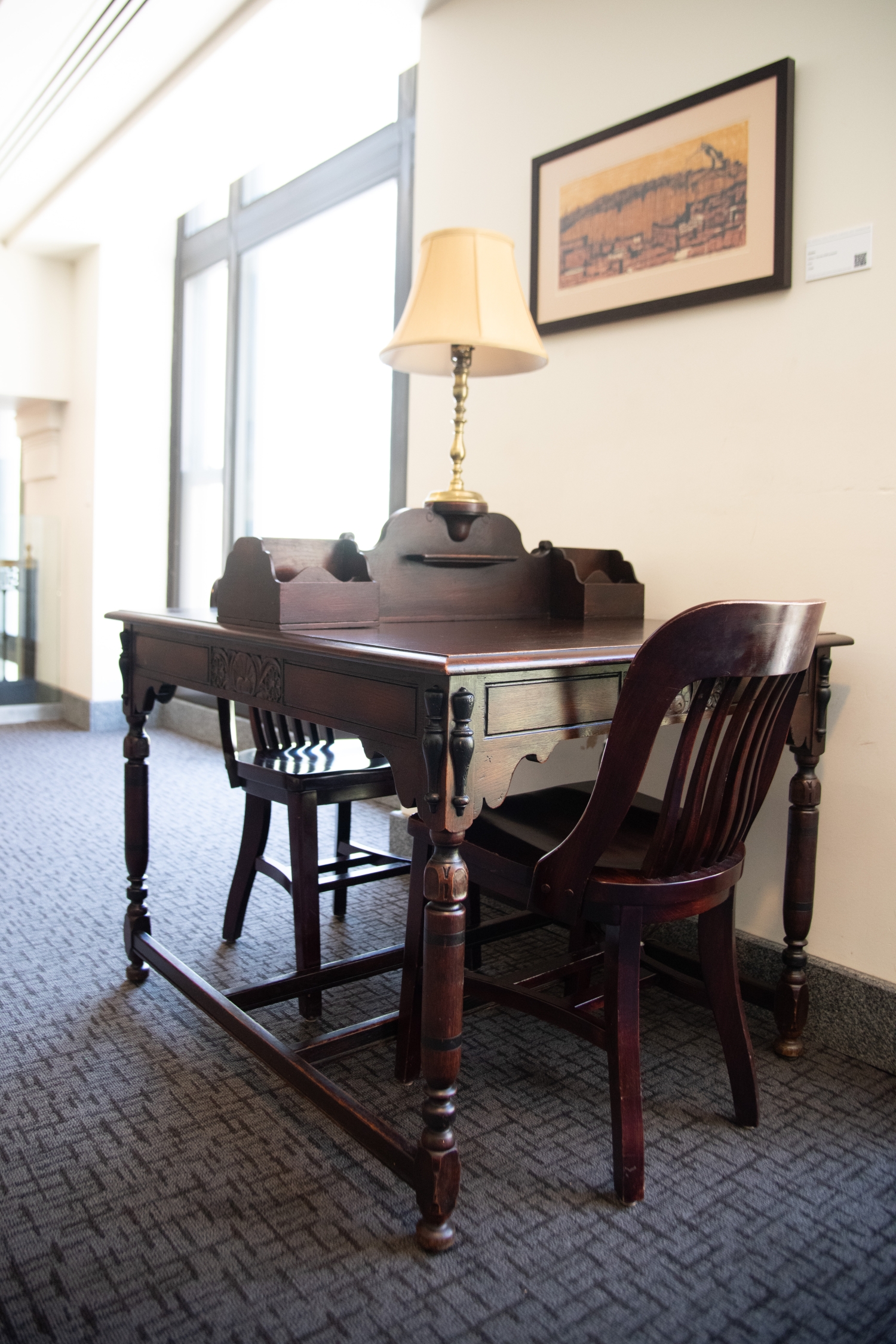 19th c. Secretariat Desk