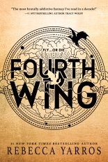 the cover of Forth Wing by Rebecca Yarros