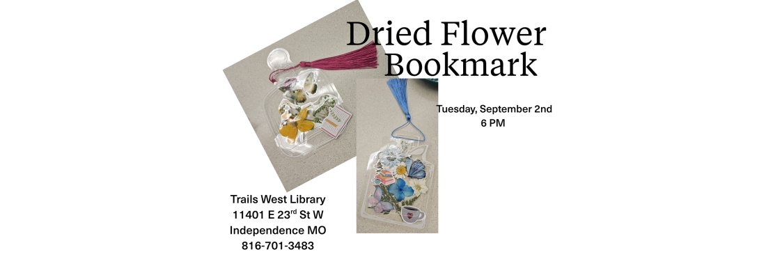 dried flower bookmarks