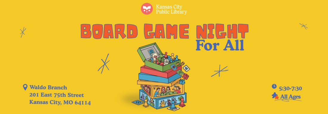 illustration of stacked board games and pieces