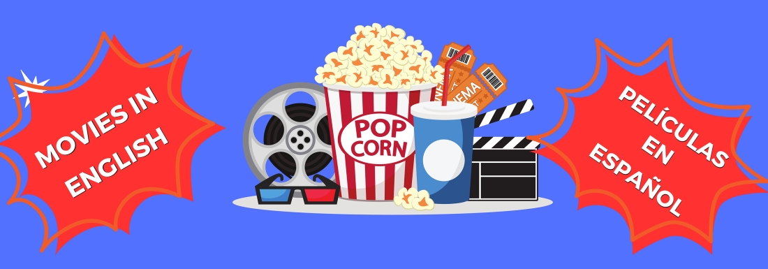 illustration of movie theater paraphernalia