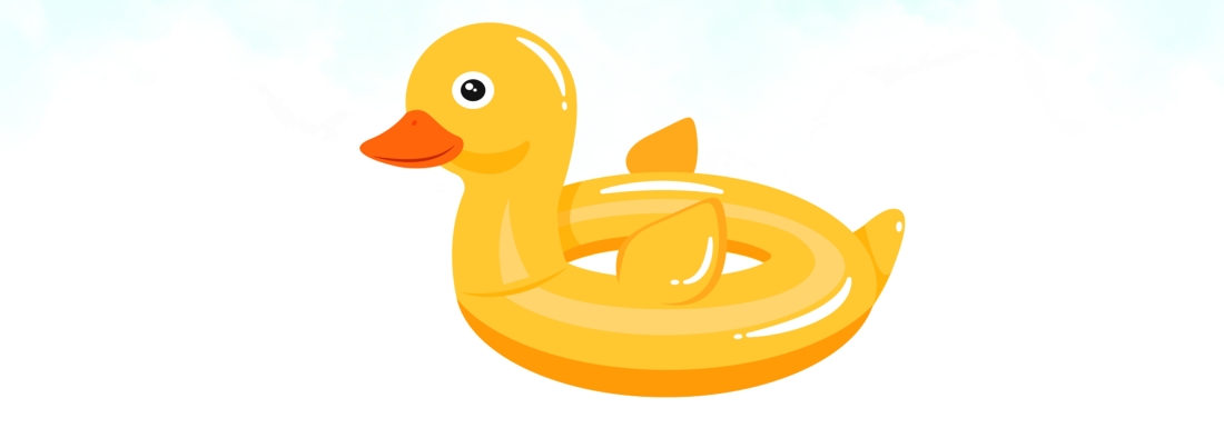 rubber ducky pool float