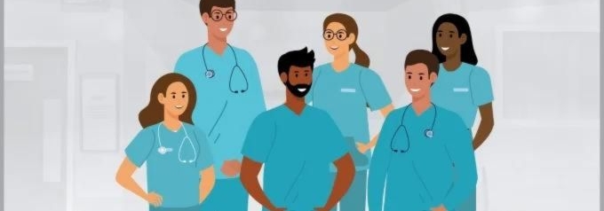 illustration of nurses