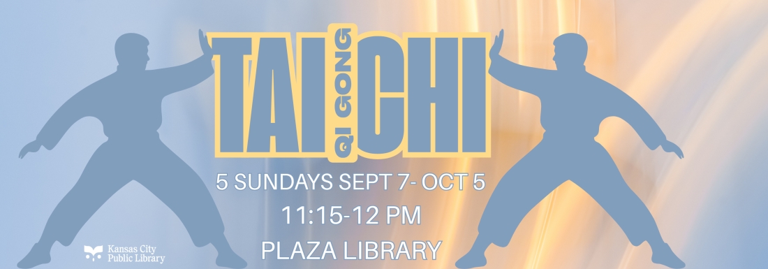 silhouettes of people in tai chi poses