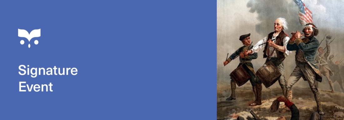 Signature event : Painting of American band on battlefeild 