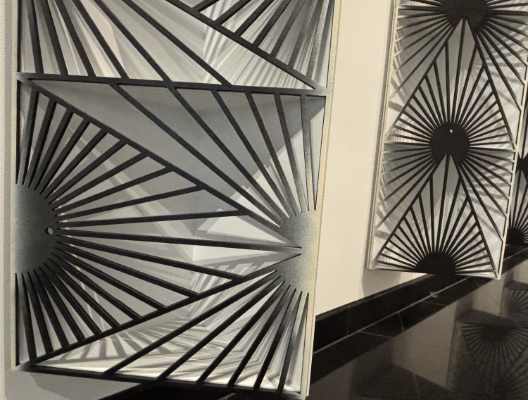 An installation by artist Edra Soto at the Kemper Museum of Contemporary Art in Kansas City, Missouri.