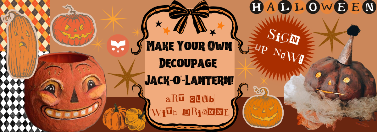 carved jack-o-lanterns on table