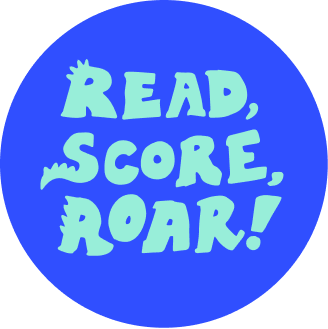 Read, Score, Roar! logo