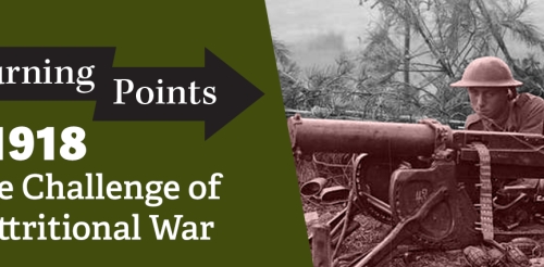 two men in war