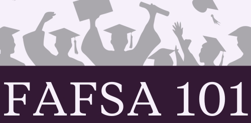 silhouettes of students cheering in caps and gowns