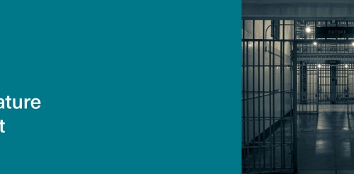 A photo of a jail 