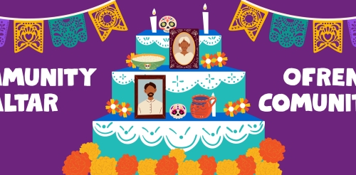 illustration of altar