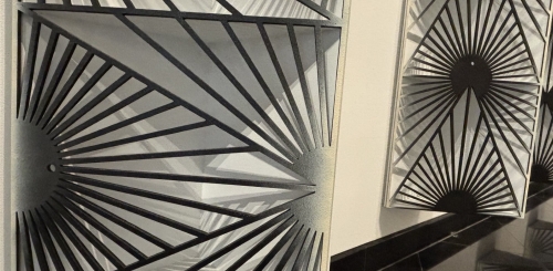 An installation by artist Edra Soto at the Kemper Museum of Contemporary Art in Kansas City, Missouri.